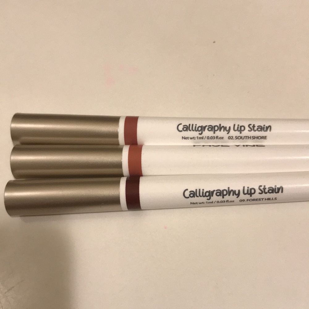 Page Vine Calligraphy Lip Stain - You pick one